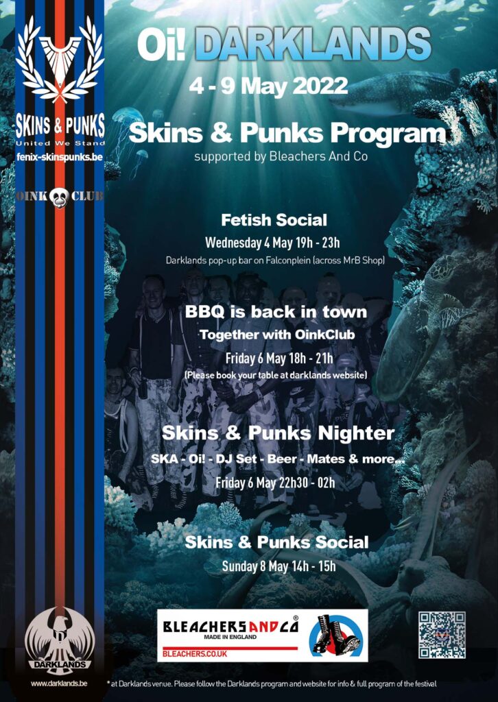 Darklands Festival 2022 - Skins & Punks Program
